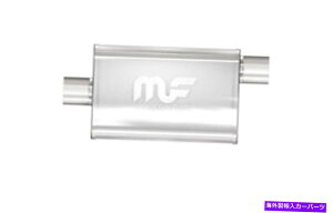 }t[ }Oit[2.5 "Cbg/AEgbgXeXX`[}t[02-08AEfBA4 | 11366 MagnaFlow 2.5" Inlet/Outlet Stainless Steel Muffler for 02-08 Audi A4 | 11366