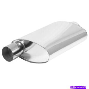 }t[ PFEEMS51502 Proflow Muffler OvalA409XeX|򗬗2-1/ PFEEMS51502 Proflow Muffler Oval, 409 Stainless Steel Polished Flow Chamber 2-1/
