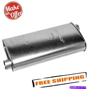 �}�t���[ �E�H�[�J�[�G�L�]�[�X�g22317�Â��ȃt���[�X�e�����X�X�`�[���I�[�o���A���~�_�G�L�]�[�X�g�}�t���[ Walker Exhaust 22317 Quiet-Flow Stainless Steel Oval Aluminized Exhaust Muffler