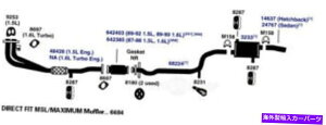 �}�t���[ �r�C�}�t���[-138.0 WB AP�r�C3424 Exhaust Muffler-138.0 WB AP Exhaust 3424�y���s�A���i�z
