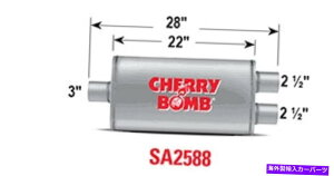 }t[ VrC}t[SA2588 New Exhaust Muffler SA2588