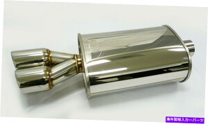 }t[ Universal Fitment 3 "`bv̂߂̃}LV}CU[\}t[ Maximizer High Performance Muffler Side-by-side For Universal Fitment 3" Tip
