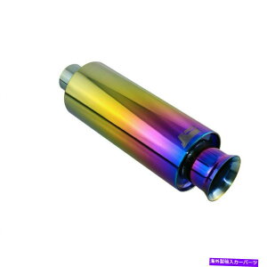 }t[ 2 '' 2C`Cbg3 ''AEgbgnCt[[XGL][Xg}t[Jt4 ''{fB 2'' 2inch Inlet 3'' Outlet High Flow Racing Exhaust Muffler Colorful 4'' Body