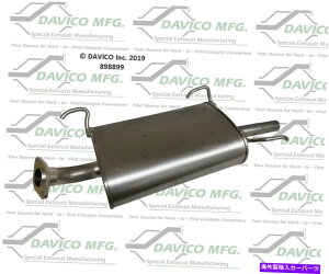�}�t���[ Davico MFG 898899 00-06���Y�Z���g���̃_�C���N�g�t�B�b�g�}�t���[ Davico Mfg 898899 Direct fit Muffler For 00-06 Nissan Sentra�y���s�A���i�z
