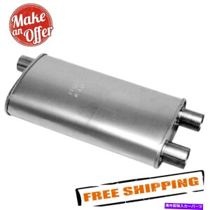 �}�t���[ Walker 22253�Â��ȃt���[�X�e�����X�|�̑ȉ~�`�A���~�_�G�L�]�[�X�g�}�t���[ Walker 22253 Quiet-Flow Stainless Steel Oval Aluminized Exhaust Muffler�y���s�A���i�z