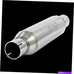 �}�t���[ MBRP R1012�r�C����2.5 �C�����b�g/�A�E�g���b�g16�{�f�B20 �S�̂�T304SS MBRP R1012 Exhaust Resonator 2.5 Inlet/Outlet 16 Body 20Overall T304SS�y���s�A���i�z