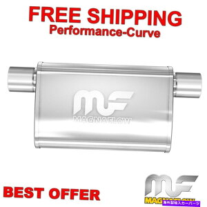 }t[ 2.25 O/O -4x9 Oval 11 "{fB}Oit[}t[SS 11375 2.25 O/O - 4x9 Oval 11" Body MagnaFlow Muffler SS 11375