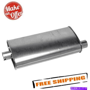 }t[ EH[J[GL][Xg21357Âȃt[XeXX`[I[oA~_GL][Xg}t[ Walker Exhaust 21357 Quiet-Flow Stainless Steel Oval Aluminized Exhaust Muffler