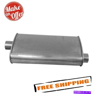 }t[ EH[J[GL][Xg21337Âȃt[XeXX`[I[oA~_GL][Xg}t[ Walker Exhaust 21337 Quiet-Flow Stainless Steel Oval Aluminized Exhaust Muffler