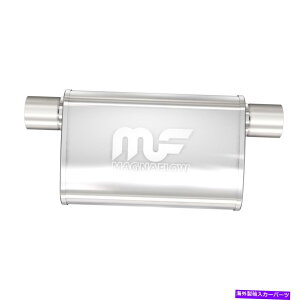 �}�t���[ Magnaflow 11376�n�C�t���[�p�t�H�[�}���X�}�t���[4x9x11�ȉ~�`2.5 �����T�C�h�I�t�Z�b�g Magnaflow 11376 High-Flow Performance Muffler 4x9x11 Oval 2.5 Same Side Offset�y���s�A���i�z