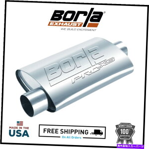 �}�t���[ Borla 40359�v���b�N�X���j�o�[�T���I�t�Z�b�g /�Z���^�[�}�t���[3 �C�����b�g14�P�[�X�̒��� Borla 40359 ProXS Universal Offset / Center Muffler 3 Inlet 14 Case Length�y���s�A���i�z