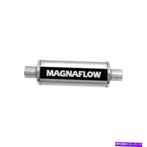 マフラー Magnaflowユニバーサルマフラー - サテンステンレス(12616) MagnaFlow Universal Muffler - Satin Stainless (12616)