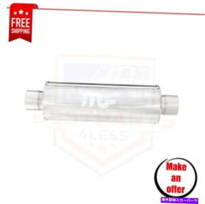 �}�t���[ Magnaflow 10436 4 ���E���h�Z���^�[/�Z���^�[�p�t�H�[�}���X�}�t���[��ʂ蔲���� MagnaFlow 10436 4 Round Center/Center Straight Through Performance Muffler�y���s�A���i�z