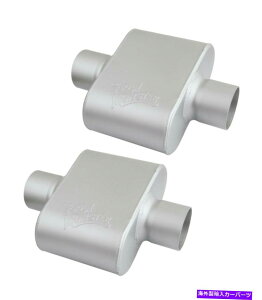 �}�t���[ �t���[�����X�^�[�X�g���[�g�I�t���[�h�X�[�p�[10�}�t���[�A���~�j��2.25 �Z���^�[�y�A FLOWMONSTER STREET OFFROAD SUPER 10 MUFFLER ALUMINIZED 2.25 CENTER CENTER PAIR�y���s�A���i�z