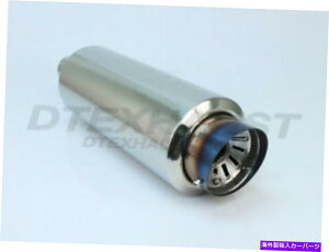 }t[ قȂghu[3EFC\TCT[}t[2.25 "x 4.00" x 20.5 " Different Trend Blue 3 Way Adjustable Silencer Muffler 2.25" X 4.00" X 20.5"