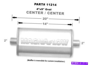 �}�t���[ Magnaflow���j�o�[�T���p�t�H�[�}���X�G�L�]�[�X�g�}�t���[11214 Straigh Magnaflow Universal Performance Exhaust Muffler 11214 Straight Through C C Oval�y���s�A���i�z