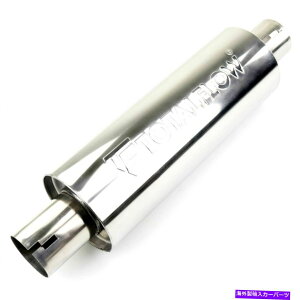 }t[ TotalFlow 22419pnmb`GhGL][Xg}t[-3C`ID TOTALFLOW 22419PN Polished Notched Ends Exhaust Muffler - 3 Inch ID