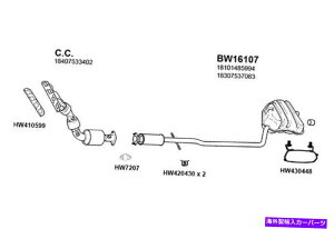 }t[ ~jN[p[2002-2008 ANSA HW430448rC}t[nK[Lbg For Mini Cooper 2002-2008 Ansa HW430448 Exhaust Muffler Hanger Kit