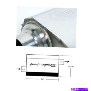 �}�t���[ �t�b�J�[�w�b�_�[21503HKR�G�A���`�����o�[�}�t���[��79-99�J�v���}�X�^���O�ɓK�����܂� Hooker Headers 21503HKR Aero Chamber Muffler Fits 79-99 Capri Mustang�y���s�A���i�z