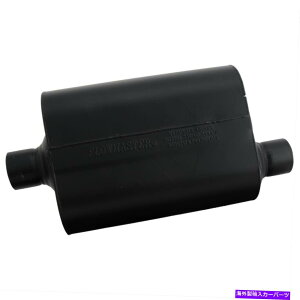 �}�t���[ �t���[�}�X�^�[�}�t���[�X�[�p�[40 2 1/2�C�����b�g/2 1/2�A�E�g���b�g�X�`�[���u���b�NEA 952547 Flowmaster Muffler Super 40 2 1/2 Inlet/2 1/2 Outlet Steel Black EA 952547