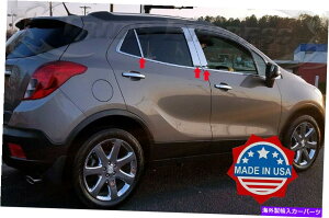 hAs[ 2013-2022rCbNGR[6pcNs[|XgXeXX`[ghAJo[ 2013-2022 Buick Encore 6Pc Chrome Pillar Post Stainless Steel Trim Door Cover