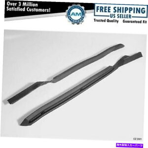 hAs[ 68-72V{[Rxbĝ߂̒qWtyAttgKX|XgV[ Windshield Post Seal w/ Pillar Hinged Pair for 68-72 Chevy Corvette New