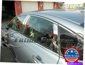 ドアピラー 2017-2021 Volvo S90 S-90 6PC CHROME PILLAR POSTステンレススチールトリムドアカバー 2017-2021 Volvo S90 S-90 6Pc Chrome Pillar Post Stainless Steel Trim Door Cover