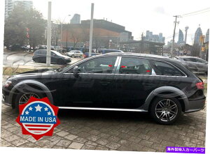 �h�A�s���[ 2013-2016 Audi A4 Allroad 6PC Chrome Pillar Post�X�e�����X�X�`�[���g�����h�A�J�o�[ 2013-2016 Audi A4 Allroad 6Pc Chrome Pillar Post Stainless Steel Trim Door Cover