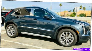 ドアピラー 2019-2021 Cadillac XT4 10PC CHROME PILLAR POSTステンレススチールトリムドアカバー 2019-2021 Cadillac XT4 10Pc Chrome Pillar Post Stainless Steel Trim Door Cover