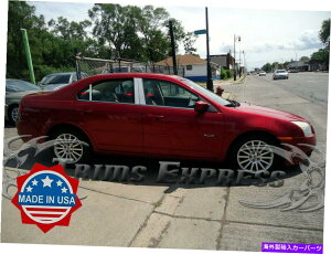 hAs[ 2006-2012 Mercury Milan 6PC Chrome Pillar Post Trim Stainless Steel Door Accent 2006-2012 Mercury Milan 6Pc Chrome Pillar Post Trim Stainless Steel Door Accent