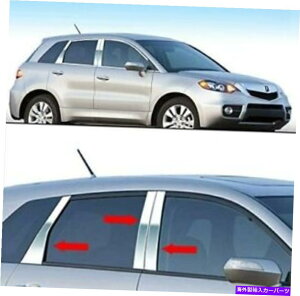 hAs[ ubNz[Xs[|XggChrome Fit 2007-2012 Acura RDX Black Horse Pillar Post Trims Chrome fit 2007-2012 Acura RDX