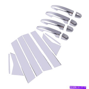 hAs[ hAnhwX}[gL[z[ +|XggLbgz_AR[h18-20ɃtBbg Door Handle W Smart Keyhole + Pillar Post Trim Kit fit for Honda Accord 18-20