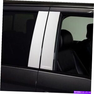 �h�A�s���[ PUTCO 402678FD PILLAR POST 2015-2017 FORD F150�p�̃g�����X�e�����X�|�̐��` Putco 402678FD Pillar Posts Molding Trim Stainless Steel for 2015-2017 Ford F150�y���s�A���i�z