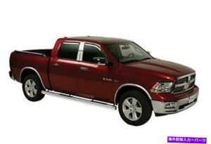 hAs[ vgRs[|XggNZgX`[2009-2017_bW4s[X402522 Putco Pillar Post Trim Chrome St Steel 2009-2017 Dodge Ram 4 Pieces 402522