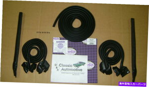 �h�A�s���[ USA WeatherStrip Kit 5PC�h�A�s���[�|�X�g�g�����N���b�h69-72 Chevelle�R���o�[�`�u�� USA Weatherstrip Kit 5pc Door Pillar Post Trunk Lid 69-72 Chevelle Convertible