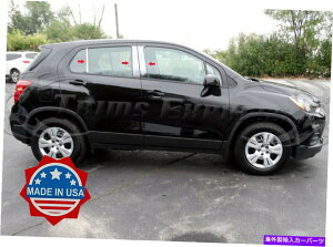 hAs[ 2013-2022 Chevy Trax 6PC Chrome Pillar|XgXeXX`[ghAJo[ 2013-2022 Chevy Trax 6Pc Chrome Pillar Post Stainless Steel Trim Door Cover