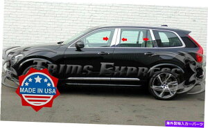 hAs[ 2015-2021 Volvo XC90 6PC CHROME PILLAR POSTXeXX`[ghAJo[ 2015-2021 Volvo XC90 6Pc Chrome Pillar Post Stainless Steel Trim Door Cover