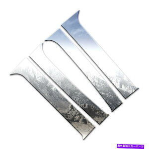 �h�A�s���[ Chrome Pillar Post Trim 4�s�[�X�L�b�g�i�K���F2007-2013 Chevrolet Avalanche 4-Door�j Chrome Pillar Post Trim 4 Piece Kit (fits: 2007-2013 Chevrolet Avalanche 4-door)