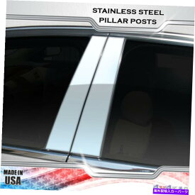 ドアピラー ステンレス鋼の柱ポスト8pc for subaruアウトバックW/斜め2015-2016 Stainless Steel Pillar Post 8PC For Subaru Outback W/ DIAGONAL 2015-2016
