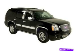 hAs[ 09 -14Y̍ő和̒|XggZbgXeX|-402660 Putco For 09 -14 Nissan Maxima Door Pillar Post TrimSet Stainless Steel - 402660