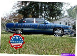 hAs[ 1994-1996LfbNfr6PCXeXX`[Ns[|XgghA 1994-1996 Cadillac DeVille 6Pc Stainless Steel Chrome Pillar Post Trim Door