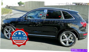 hAs[ 2009-2017 Audi Q5 6PC Chrome Pillar|XgXeX|hAgANZgJo[ 2009-2017 Audi Q5 6Pc Chrome Pillar Post Stainless Steel Door Trim Accent Cover