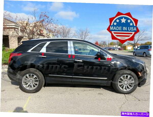 hAs[ 2017-2021 Cadillac XT5 12PC CHROME PILLAR POSTXeXX`[ghAJo[ 2017-2021 Cadillac XT5 12Pc Chrome Pillar Post Stainless Steel Trim Door Cover