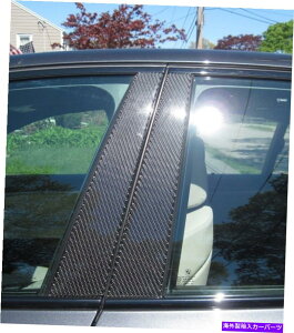 hAs[ {̃J[{t@Co[̒̓e6PCSNTXCT 2011-2016̃hAg REAL CARBON FIBER Pillar Posts 6PCS Door Trim FOR Lexus CT 2011-2016