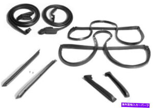 hAs[ 1973-77 Corvette T-Top Door Pillar WeatherStrip Kit Metro USATgbvo[V[ 1973-77 Corvette T-Top Door Pillar Weatherstrip Kit Metro USA T Top Rubber Seal