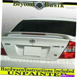 hAs[ 2002N03 04 05 2006g^Jt@Ng[X^C̃l^ow/ledhς For 2002 03 04 05 2006 Toyota Camry Factory Style Spoiler Wing w/LED UNPAINTED