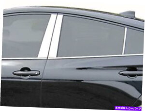 hAs[ iforj2016-2018 Toyota Prius * 6s[XXeX|̃|XggB 4hA (FOR) 2016-2018 TOYOTA PRIUS * 6 Piece Stainless Steel Pillar Post Trim. 4-door