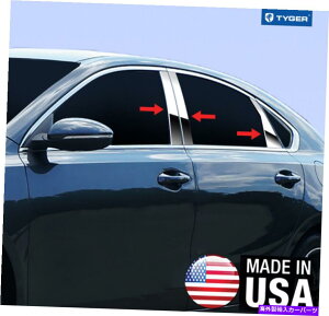 hAs[ NANZT[19-20 kia forte 4hAZ_6p̃NANZT[|Xgg Chrome Accessories Pillar Post Trim for 19-20 Kia Forte 4 Door Sedan 6P