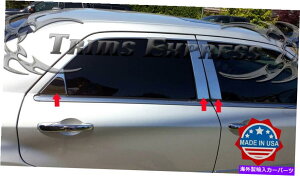 hAs[ tBbgF2005-2010NCX[300 300C 6PCs[|XgXeXX`[ghAJo[ fit:2005-2010 Chrysler 300 300C 6Pc Pillar Post Stainless Steel Trim Door Cover