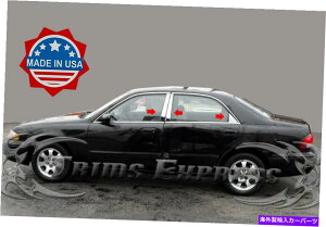 hAs[ 1998-2002}c_626Ns[|XggXeXX`[hAJo[ANZg6p 1998-2002 Mazda 626 Chrome Pillar Post Trim Stainless Steel Door Cover Accent 6P